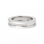 Bulgari 18k White Gold B.Zero 1 Ring Size M