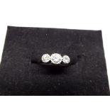 18CT Diamond ring