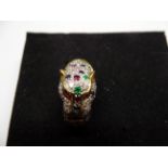 18CT Cartier style Panther ring