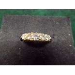 18CT Gold Diamond ring