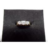 18CT Gold Diamond ring