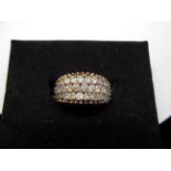 10CT Gold Diamond ring