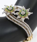 IGI certified 14 K / 585 Designer Yellow Gold and Diamond Bracelet