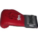 JOE CALZAGHE WBA (Super), WBC, IBF and WBO World Champion autographed boxing glove