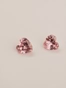 Natural pair pink Sapphire 1.50 ct