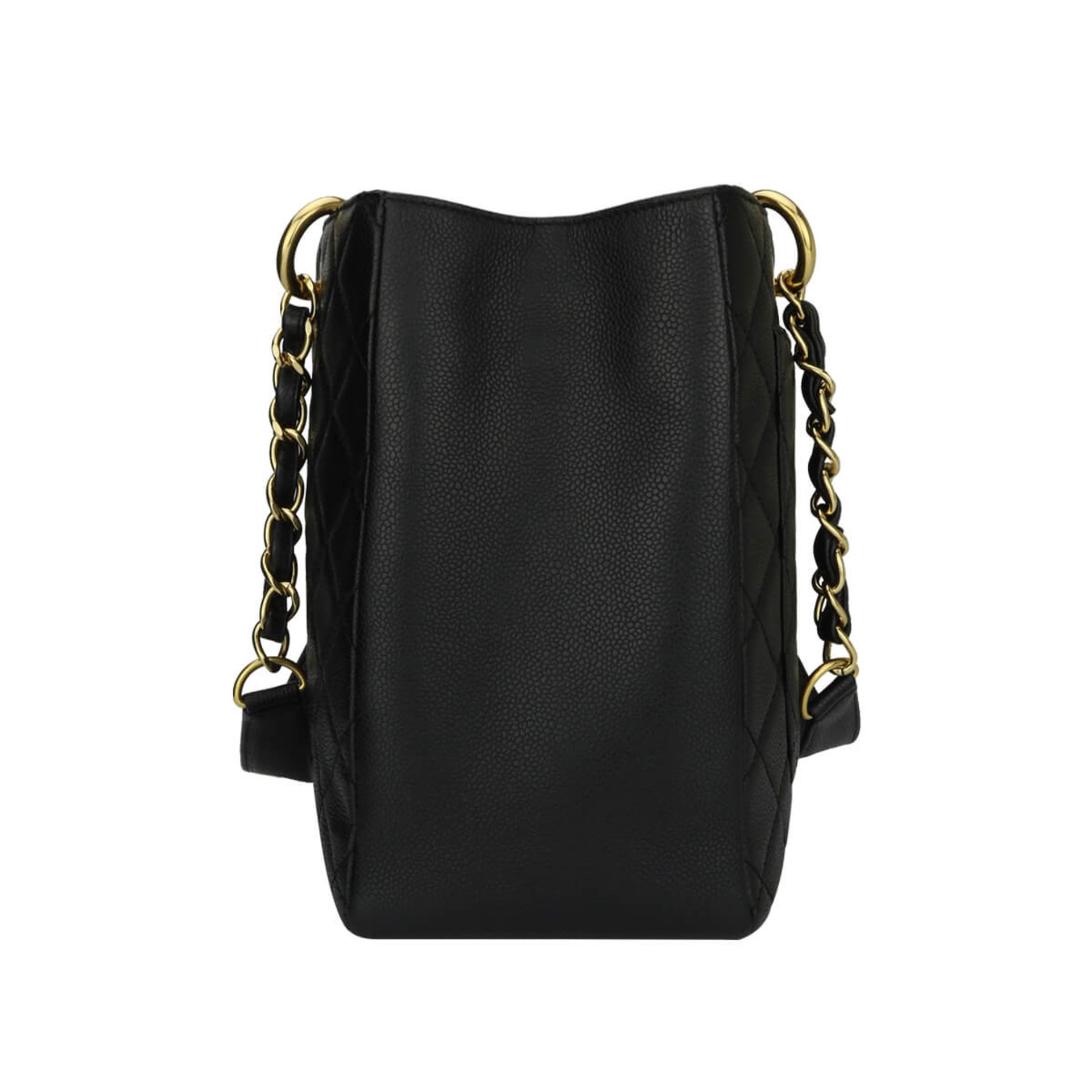 Chanel Grand Shopping Tote (GST) Black Caviar Gold Hardware 2014 - Image 5 of 5
