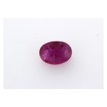 Loose Ruby, Weight- 1.14 Carat