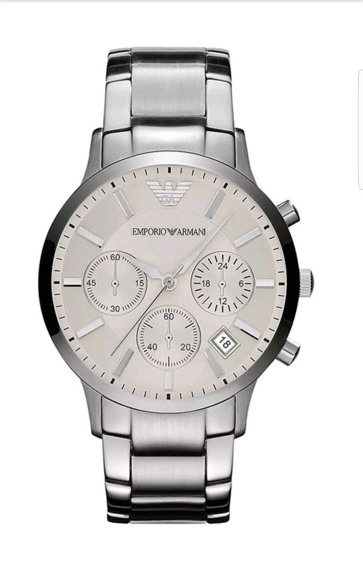 BRAND NEW LADIES EMPORIO ARMANI WATCH AR2459, COMPLETE WITH ORIGINAL PACKAGING AND MANUAL - FREE P &