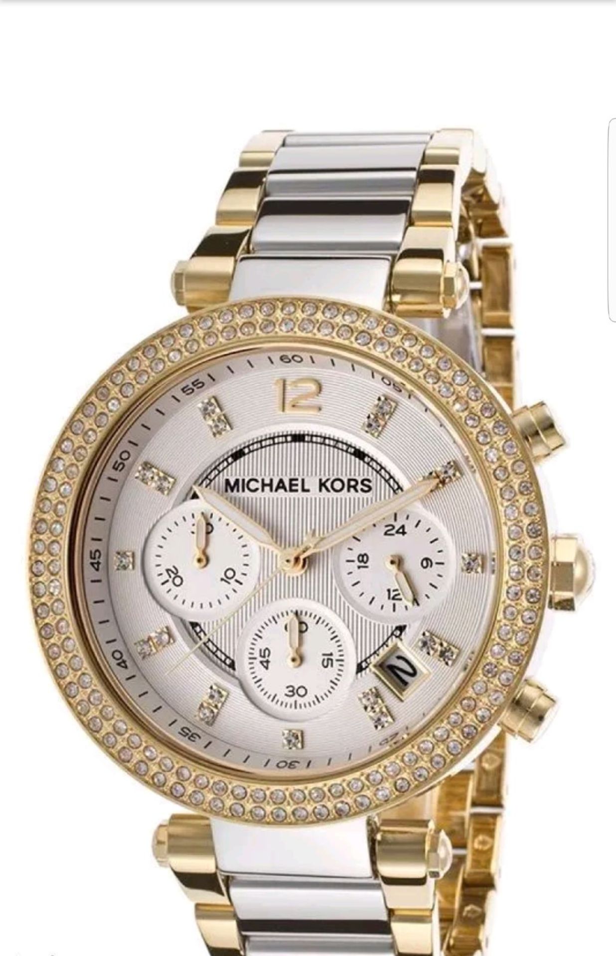 BRAND NEW LADIES MICHAEL KORS WATCH MK5687, COMPLETE WITH ORIGINAL BOX AND MANUAL - FREE P & P