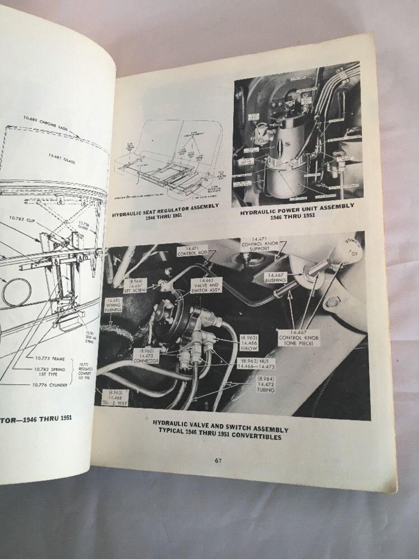 1952 Master Body Parts Book OLDSMOBILE Car Vintage - Image 3 of 4