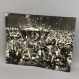 Vintage photograph King George VI 1937 State Opening Parliament with copyright