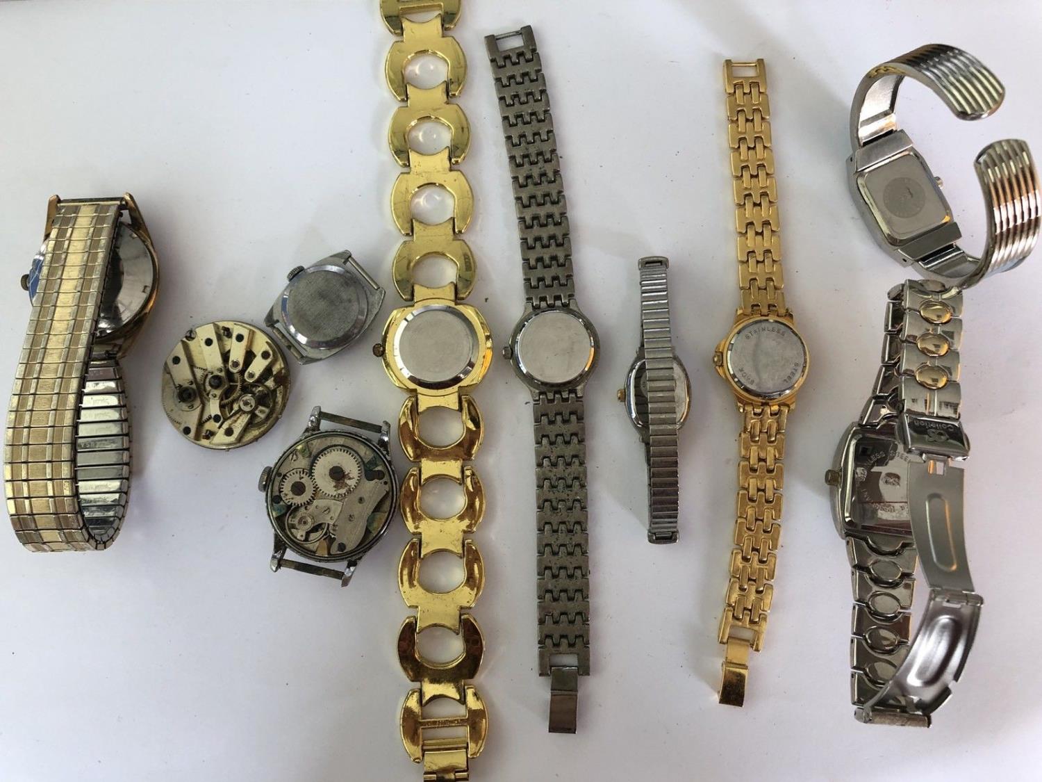 Group of 10 watches - spares or repairs - Image 5 of 5