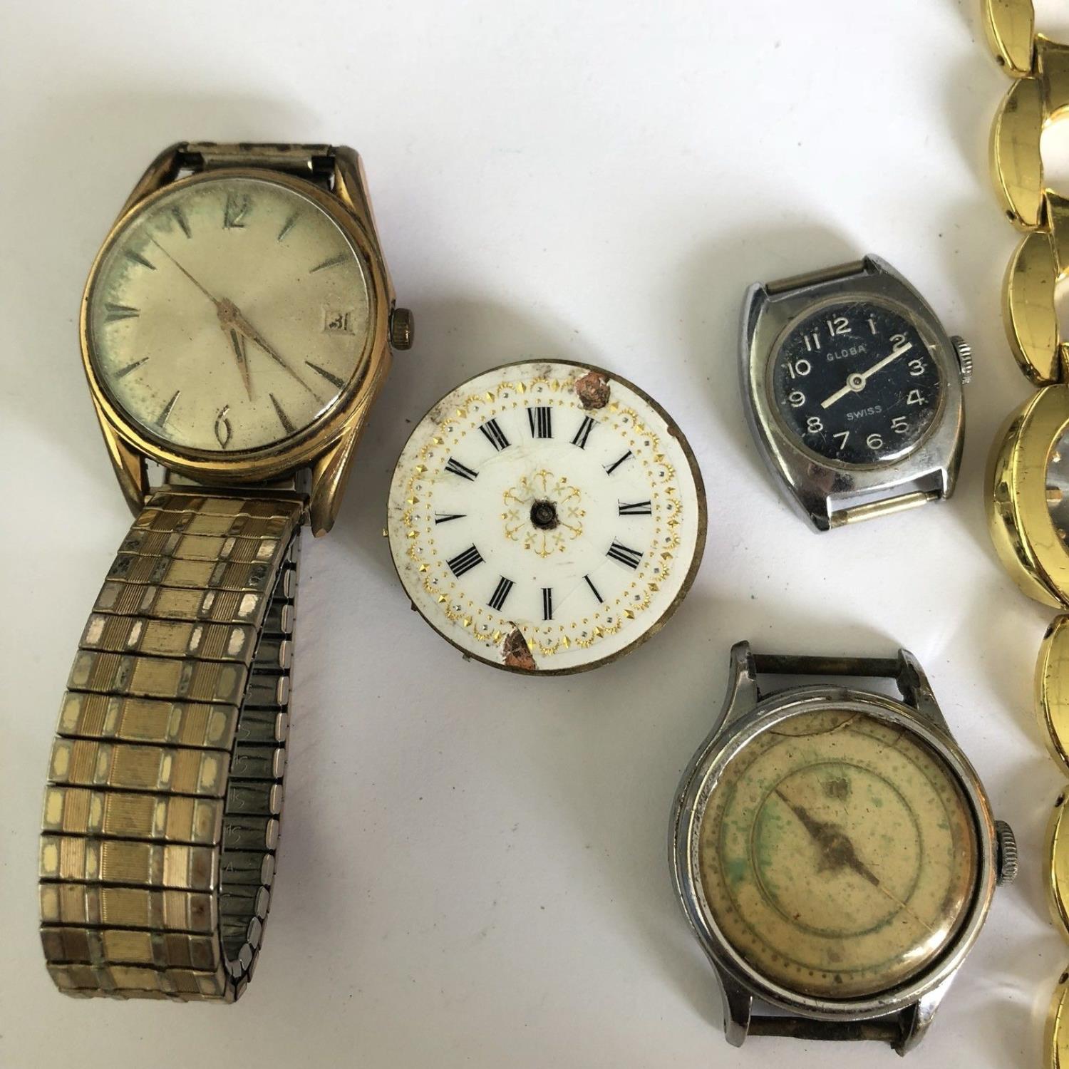Group of 10 watches - spares or repairs - Image 2 of 5