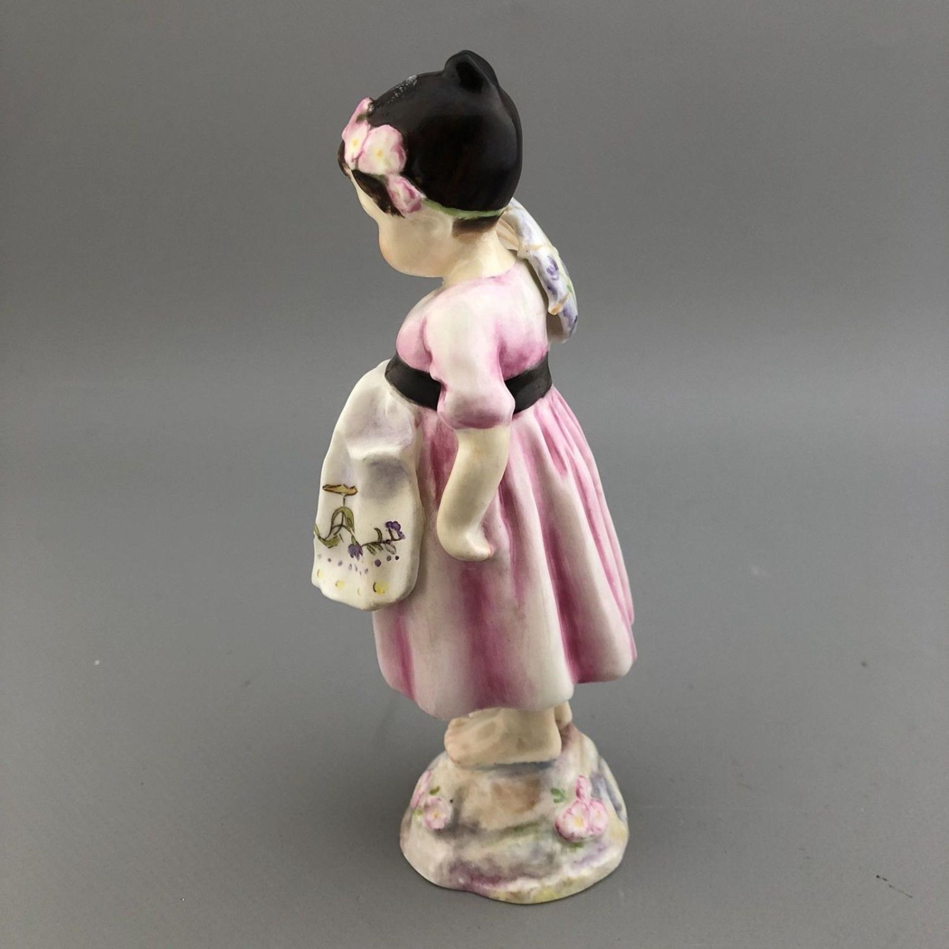Royal Worcester Porcelain Children of the Nations Figurine SPAIN 3070 1950s - Image 4 of 6