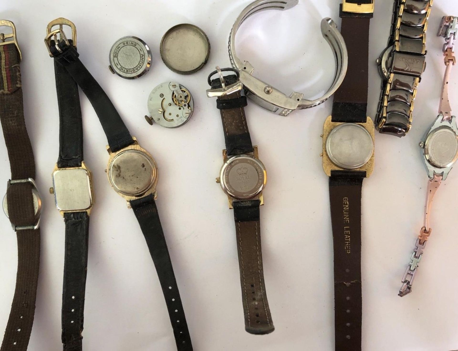 Group of 10 watches - spares or repairs - Image 2 of 2