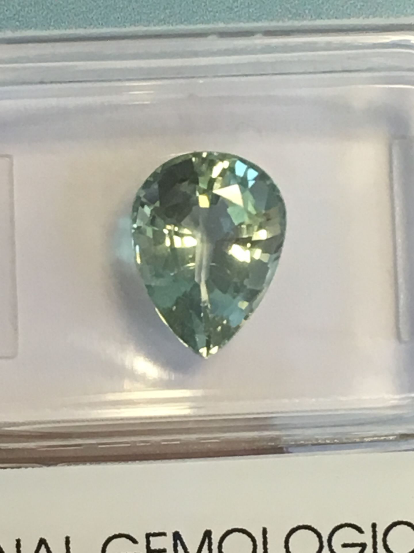 2.45Ct Natural Green Tourmaline With Igi Certificate - Image 2 of 3