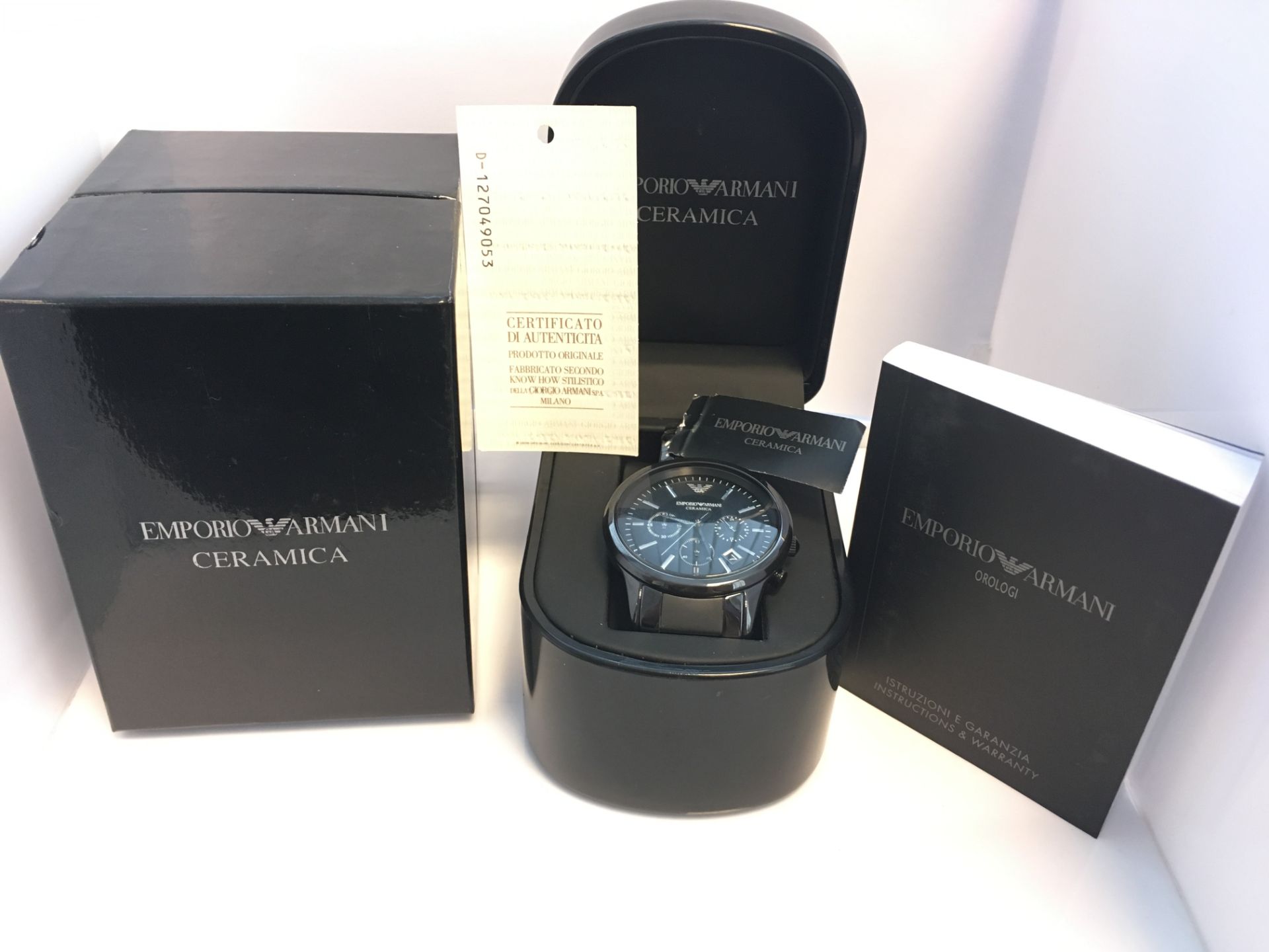 Emporio Armani Model Ar1452 Watch