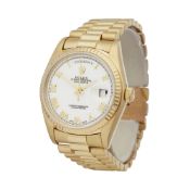 Rolex Day-Date 18K Yellow Gold - 18038