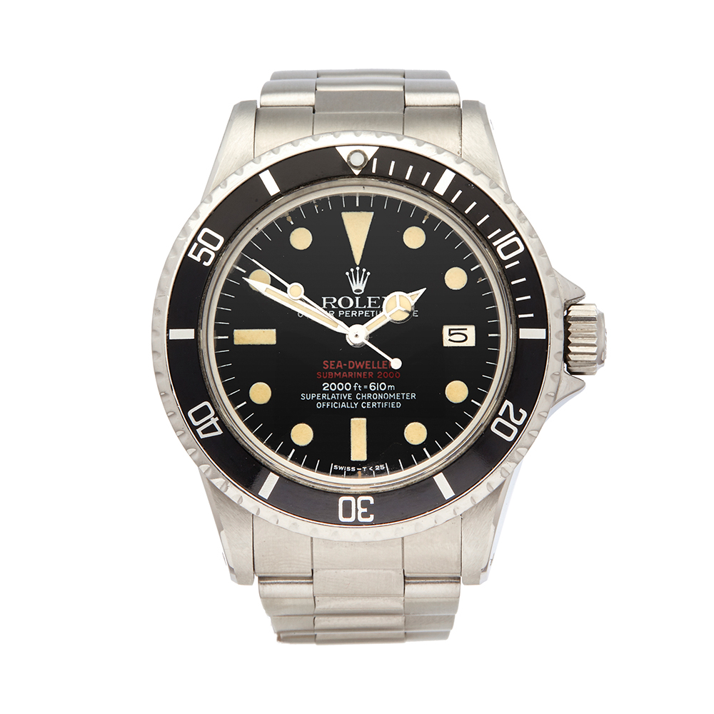 Rolex Double Red Sea Dweller Stainless Steel - 1665 - Image 2 of 12