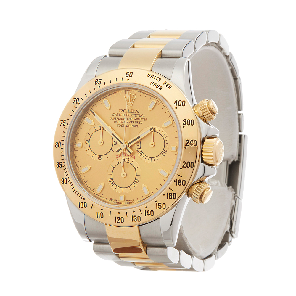 Rolex Daytona Stainless Steel & 18K Yellow Gold - 116523 - Image 3 of 7