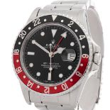 Rolex GMT-Master II Fat Lady Coke Stainless Steel - 16760