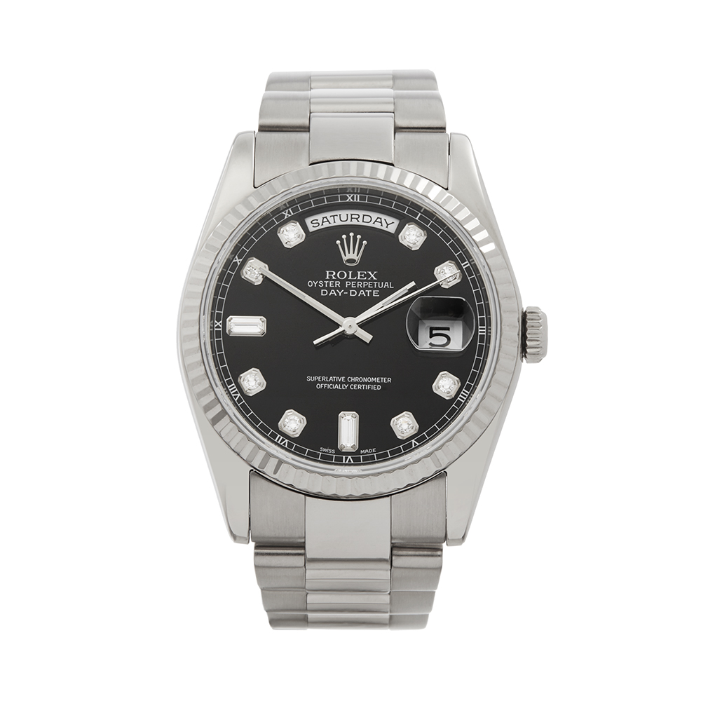 Rolex Day-Date 18K White Gold - 118239 - Image 2 of 7