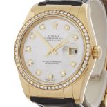 Rolex Datejust 36mm 18K Yellow Gold - 116188