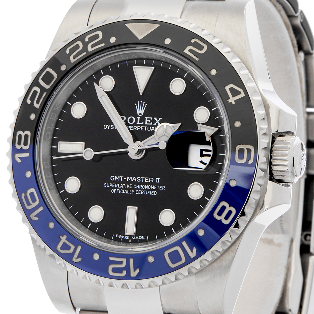 Rolex GMT-Master II Batman Stainless Steel - 116710BLNR