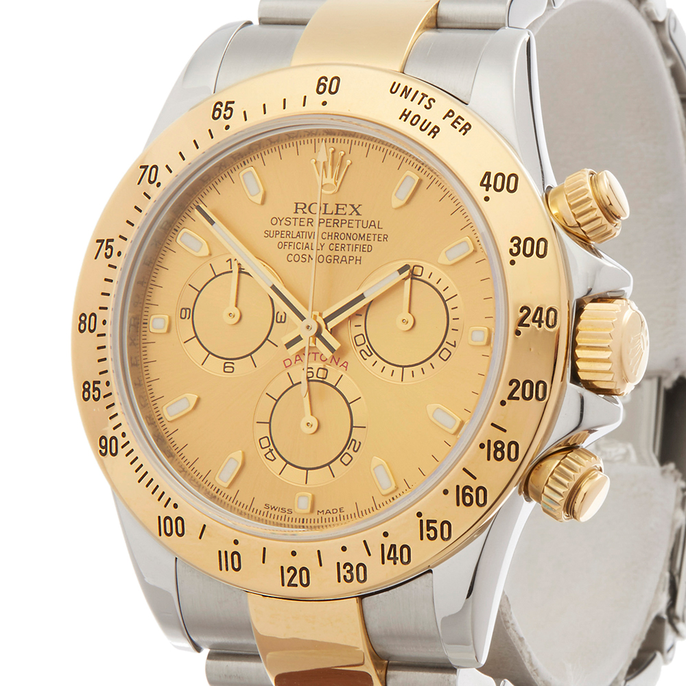 Rolex Daytona Stainless Steel & 18K Yellow Gold - 116523