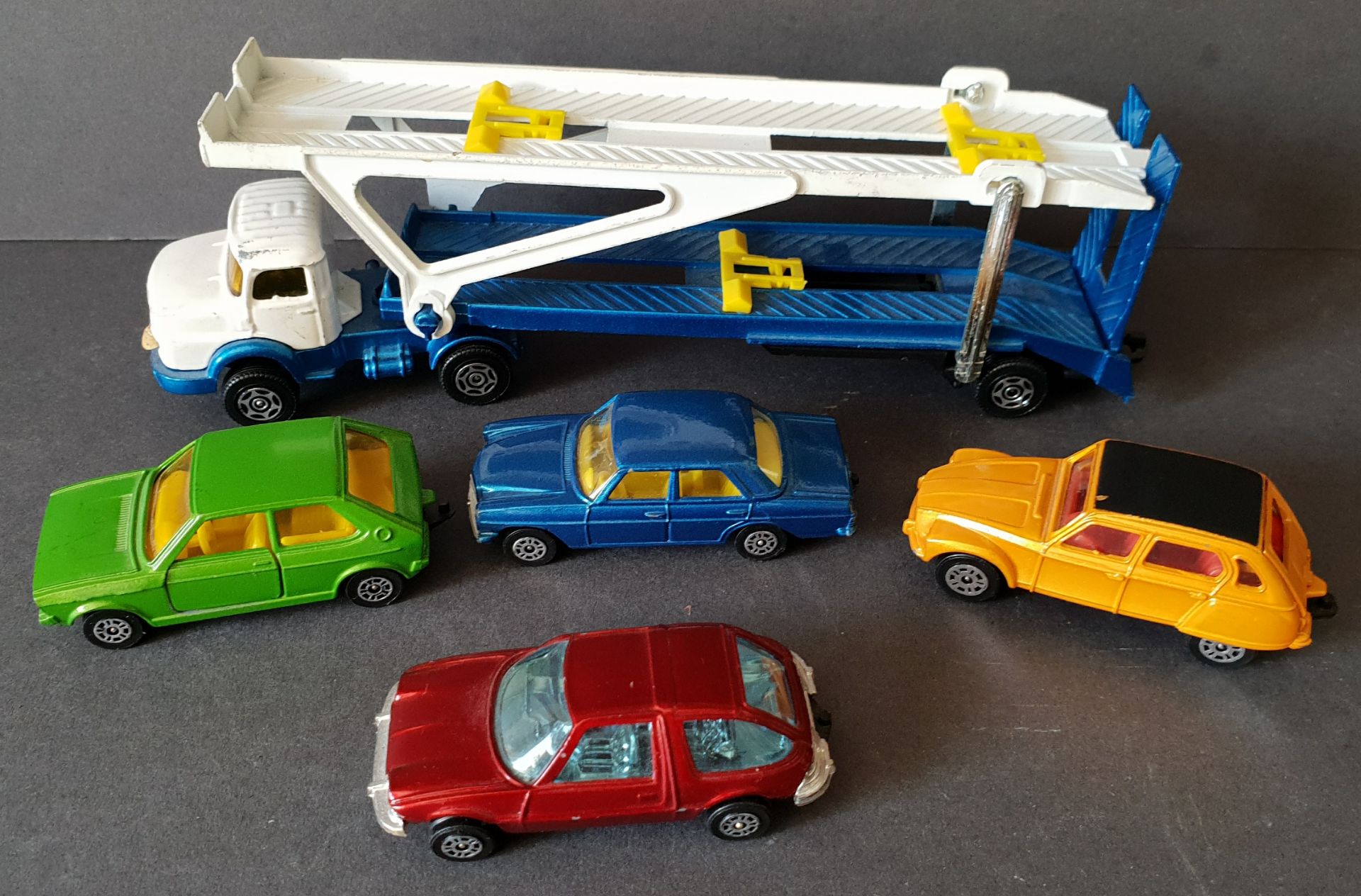 Vintage Collectable Die Cast Metal Toy Dinky Juniors Vehicles - No Reserve
