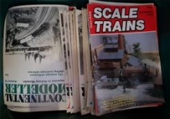 Vintage Box of Model Railway Magazines At Least 50 Magazines - No Reserve