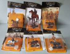 Collectable 6 Del Prado Cavalry Through The Ages Figures & Magazines NO RESRVE