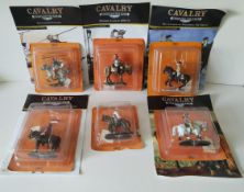 Vintage Parcel of 6 Prado Cavelary Figures Boxed and Magazines 1996 - No Reserve