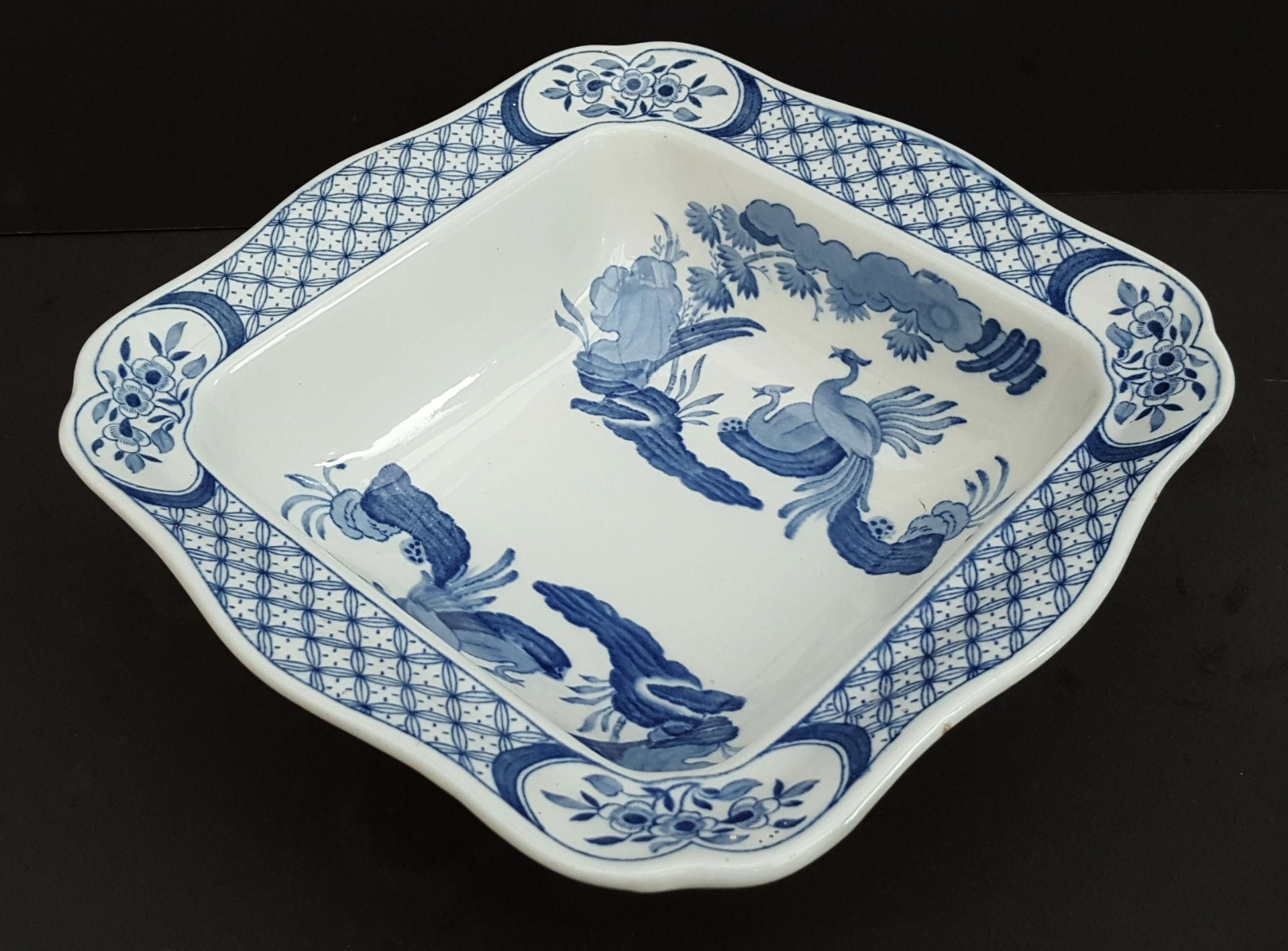 Collection of Blue & White Furnivals Ltd Old Chelsea China Total Of 7 Pieces Reg No c1913 - Image 4 of 5