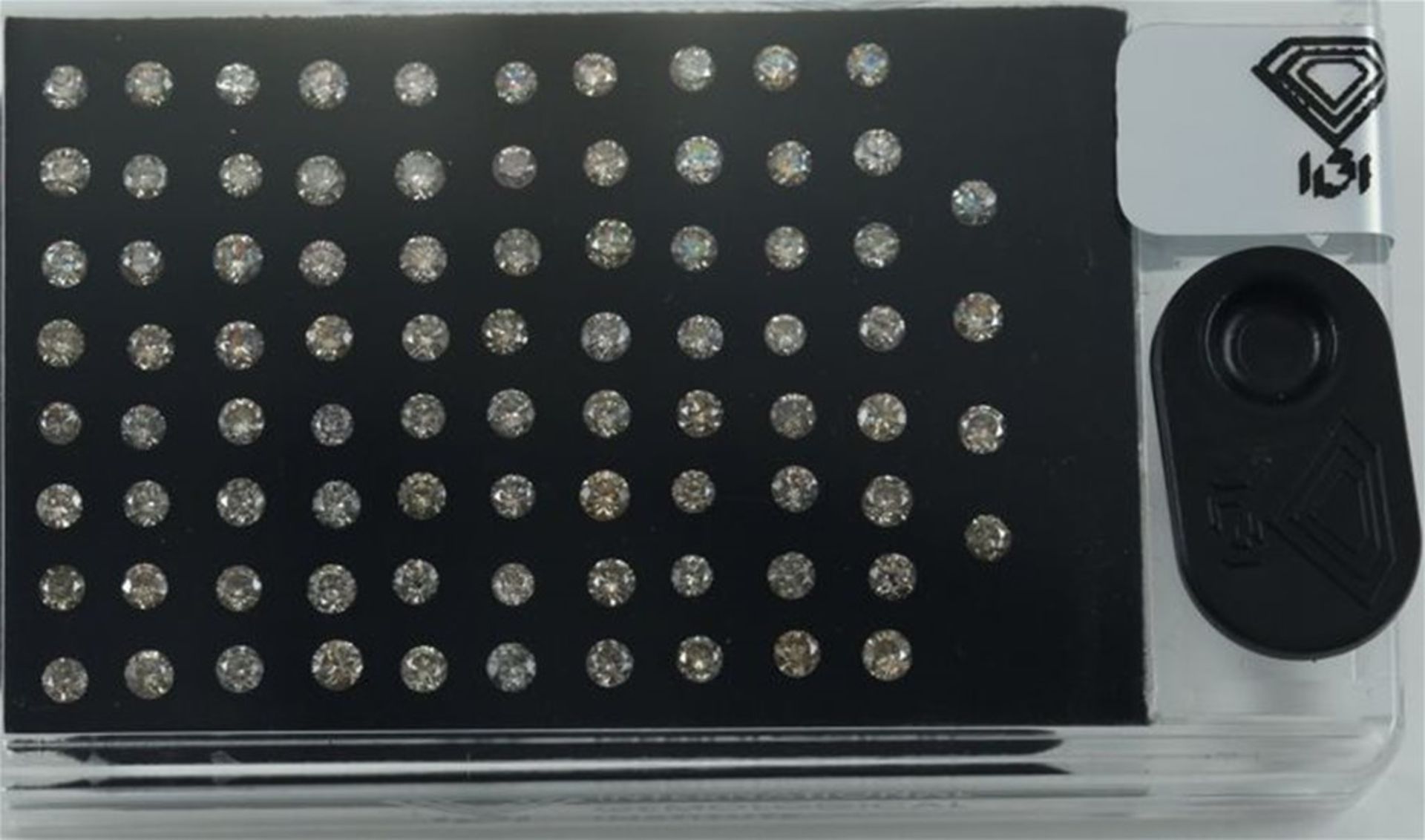 IGI Sealed 3.42 ct. "Diamond D Box" - Light Brown - Image 4 of 4