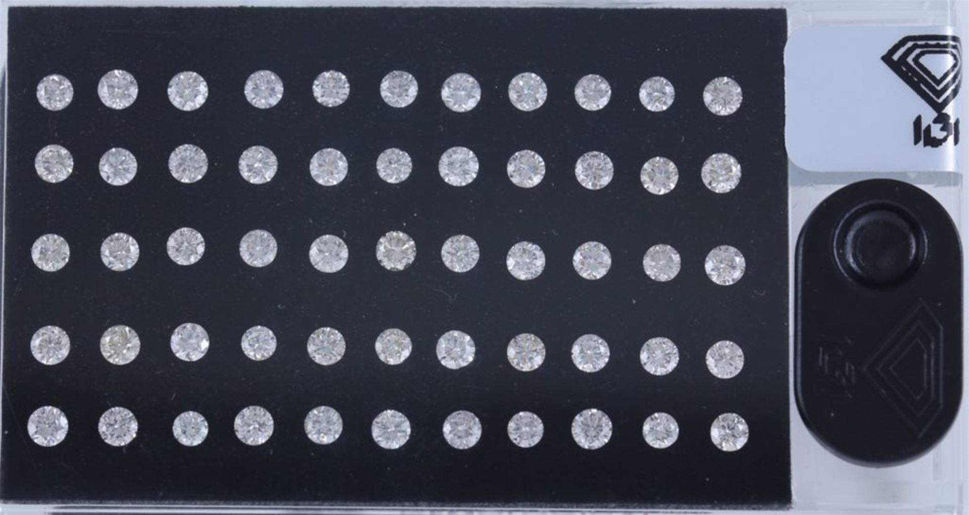 IGI Sealed 3.63 ct. "Diamond D-Box" - Round Brilliant Natural Diamonds - Image 4 of 4
