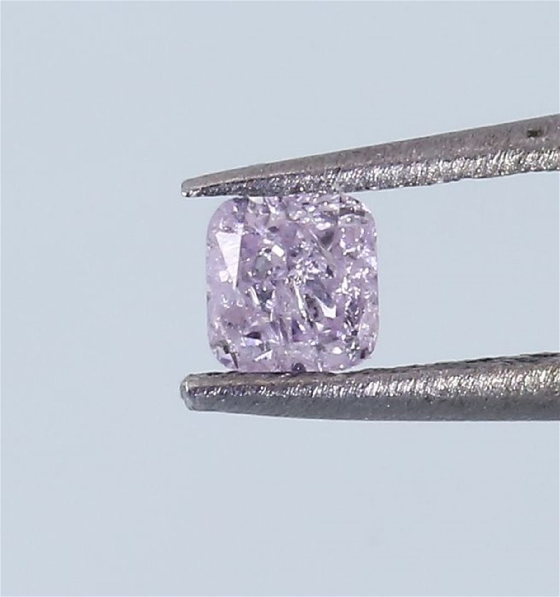 IGI Certified 0.12 ct. Fancy Pink Diamond - I2