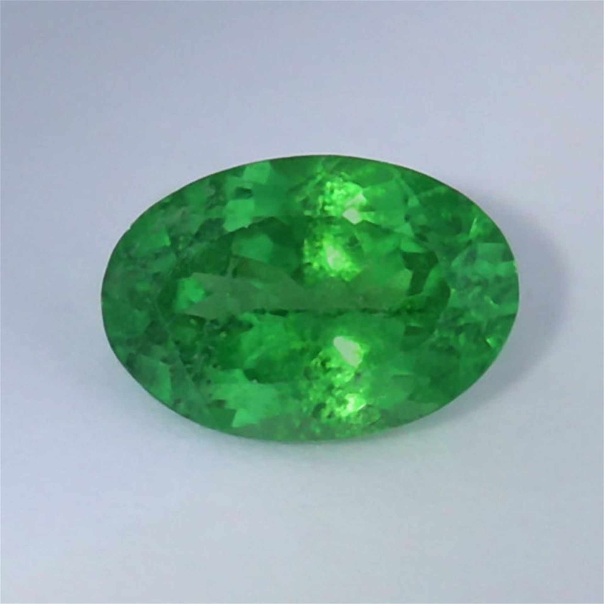 GIA Certified 1.31 ct. Tsavorite (Grossularite - Garnet)