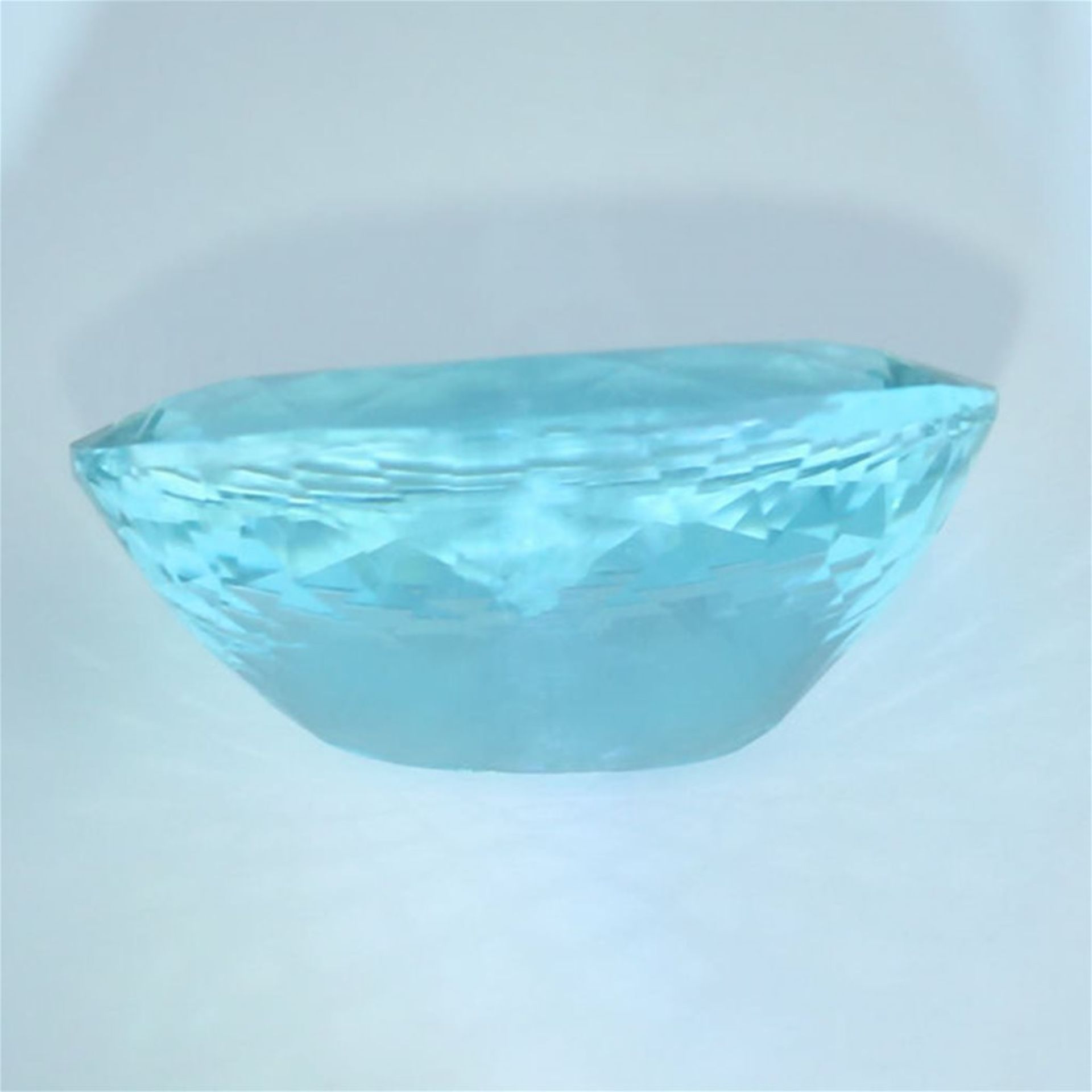 GIA Certified 47.93 ct. Greenish Blue Aquamarine - Image 4 of 4
