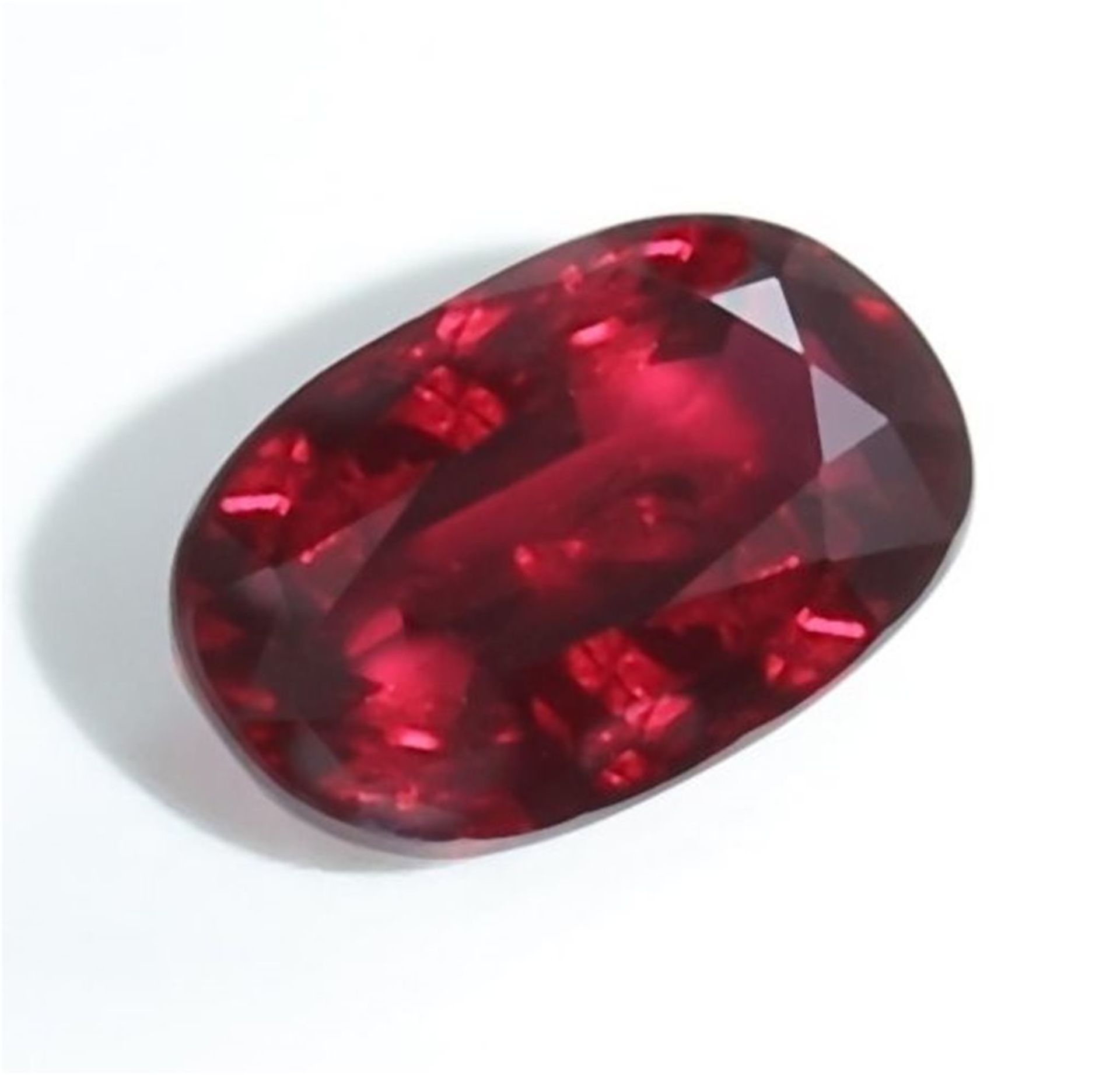 GRS Certified 5.02 ct. “Pigeon Blood” Ruby