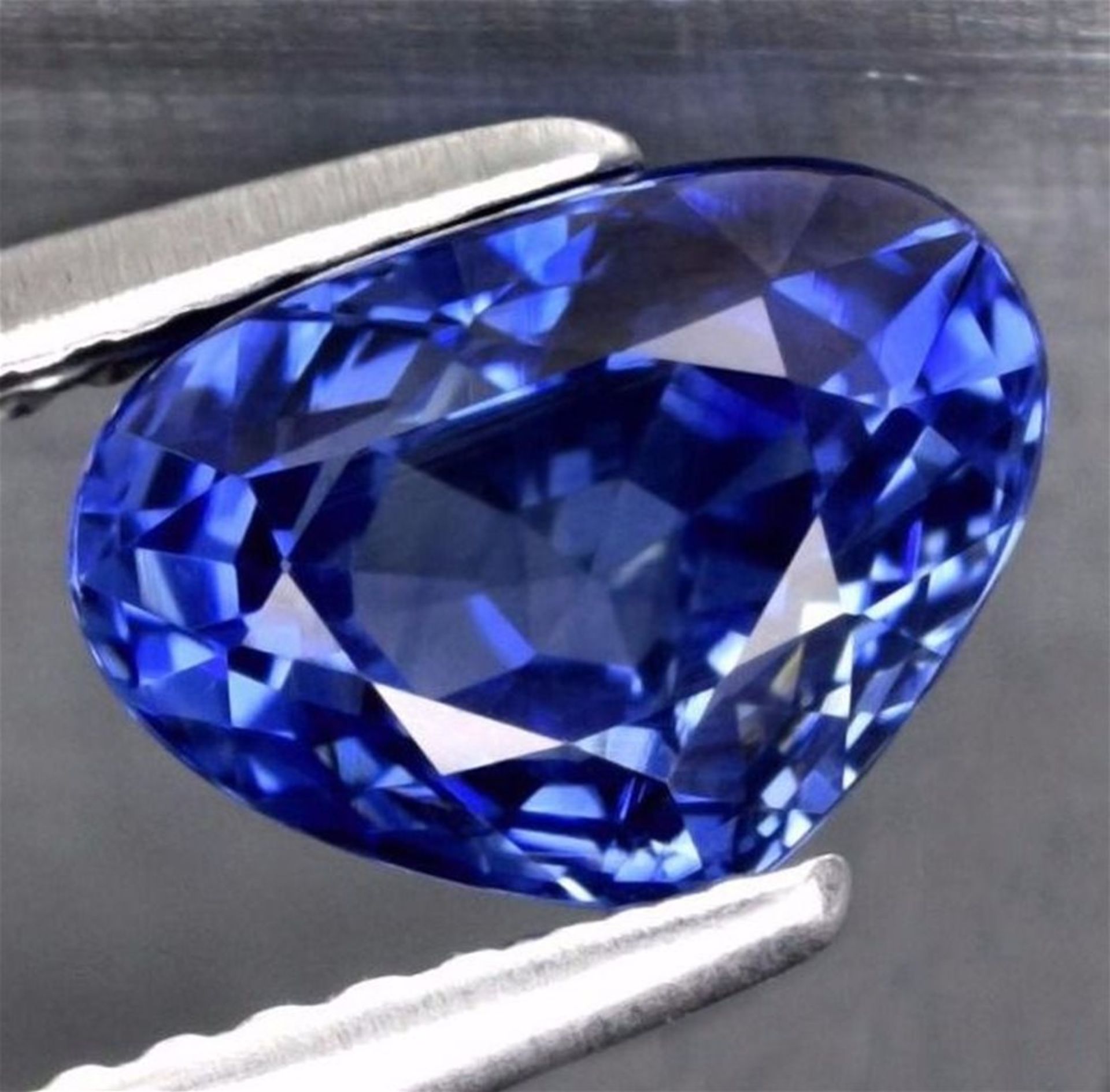 GIA Certified 2.08 ct. Blue Sapphire