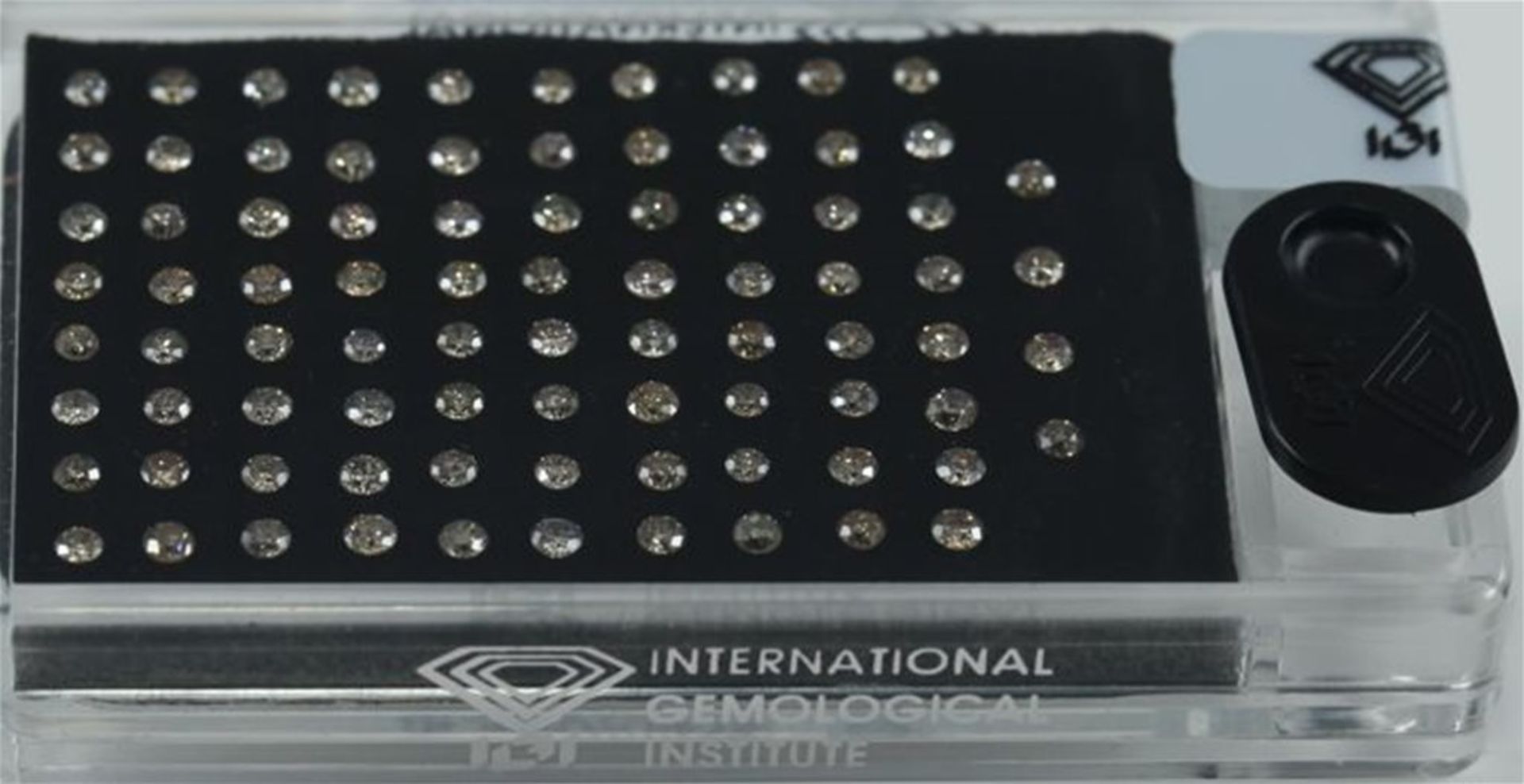 IGI Sealed 3.42 ct. "Diamond D Box" - Light Brown - Image 3 of 4