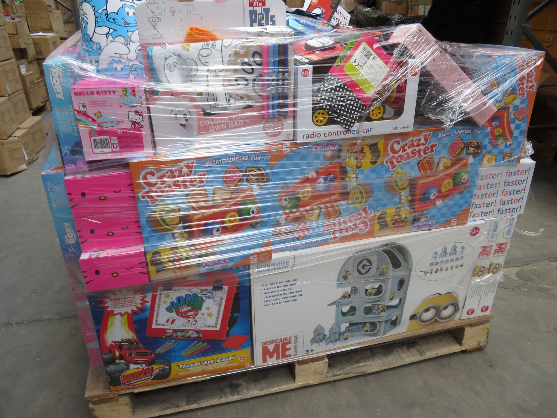 (OS28) Large Pallet To Contain 432 Items Of Various Brand New Items To Include: Secret Life of