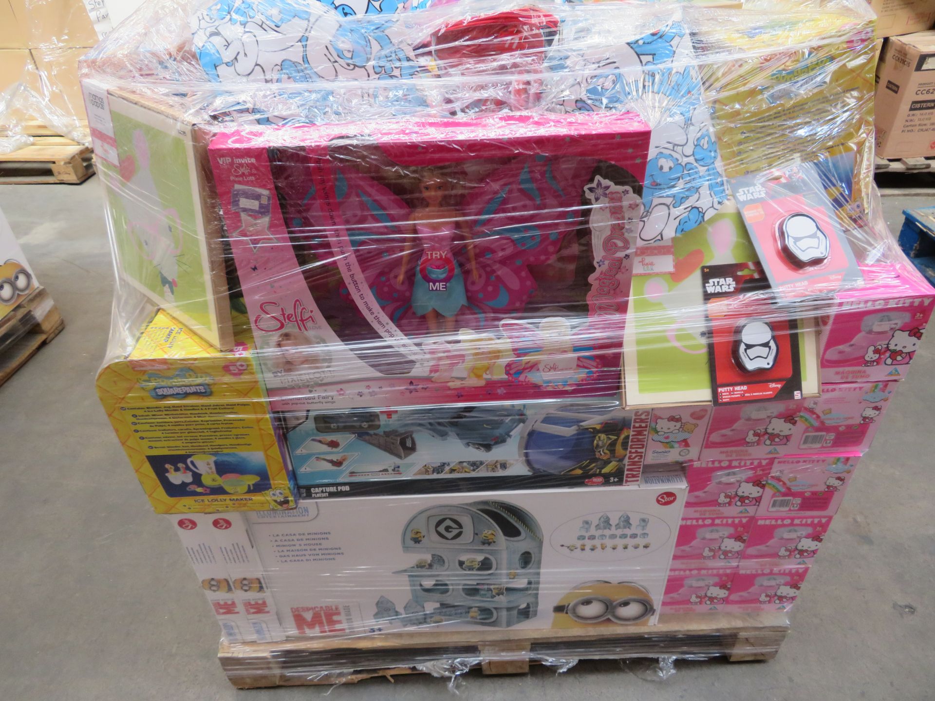 (OS31) Large Pallet To Contain 370 Items Of Various Brand New Items To Include: Steffi Love By Pixie