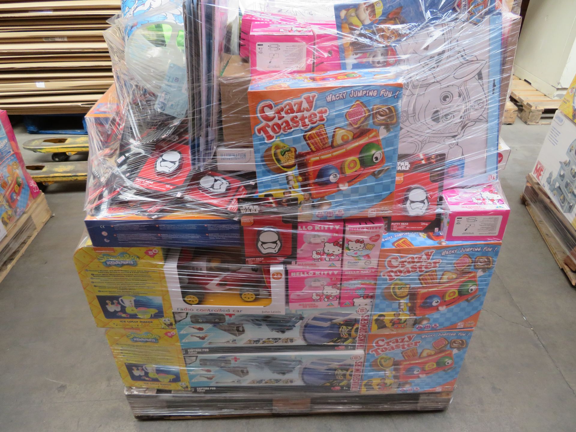 (OS33) Large Pallet To Contain 337 Items Of Various Brand New Items To Include: Dispicable Me Minion - Bild 2 aus 3