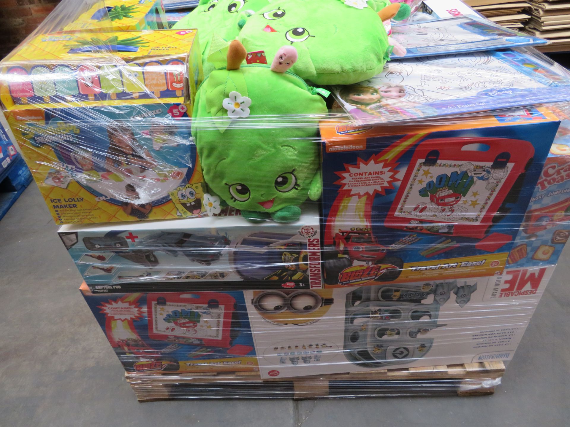 (OS35) Large Pallet To Contain 333 Items Of Various Brand New Items To Include: Shopkins Bubble Kids - Bild 2 aus 3