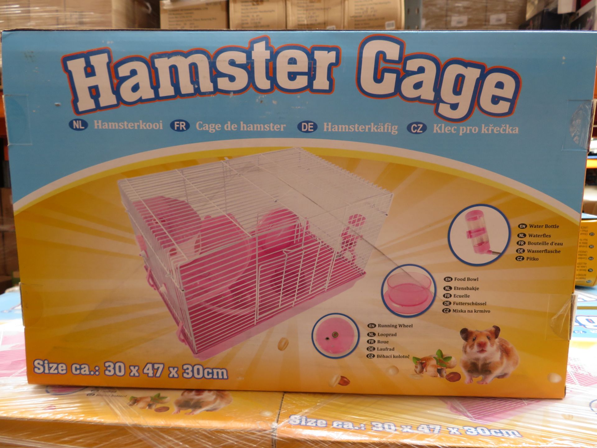 10 x Brand New Hamster Cages. Rrp £19.99 Each, Giving This Lot A Total Rrp Value Of £199.90. All