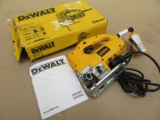 (A21) Dewalt Dw341-Gb 550W Jigsaw 230V- New Condition, Slightly Tatty Box.