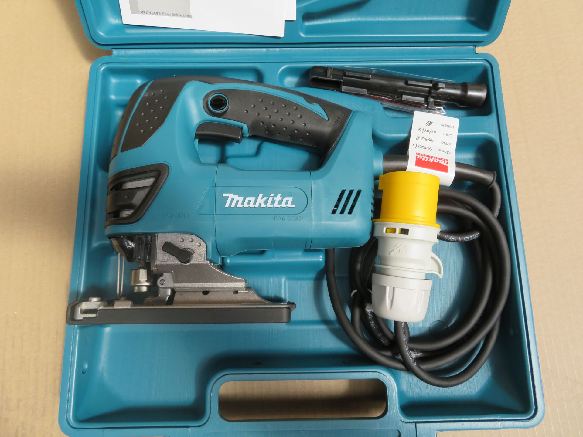 (A12) Makita 4350Ct/1 720W Jigsaw 110V. New Condition. - Image 3 of 3