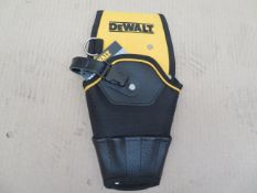 (A28) Dewalt Drill Holster, Including 1 X Drill Pouch, 5 X Accessory Pockets And Two Loops-New